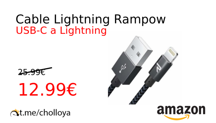 Cable Lightning Rampow