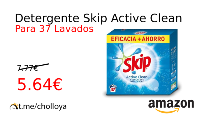 Detergente Skip Active Clean