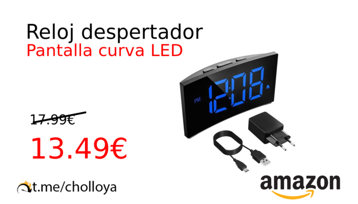 Reloj despertador