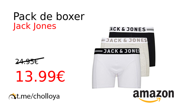 Pack de boxer