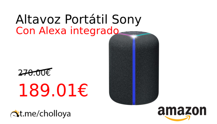 Altavoz Portátil Sony
