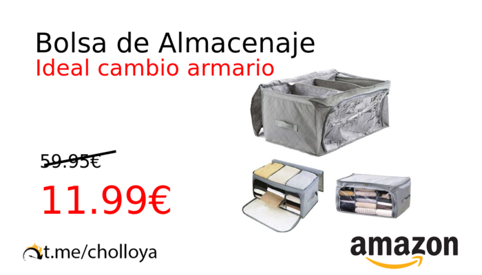 Bolsa de Almacenaje