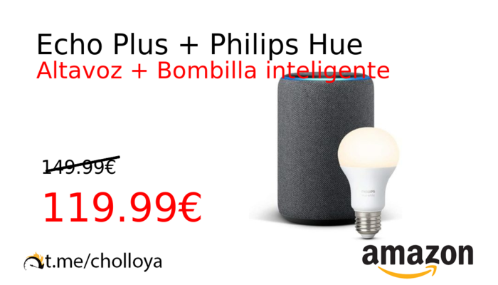 Echo Plus + Philips Hue