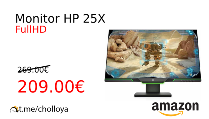 Monitor HP 25X