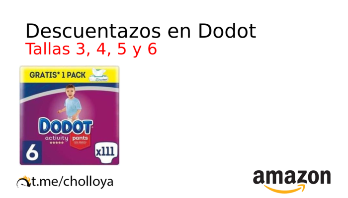 Descuentazos en Dodot