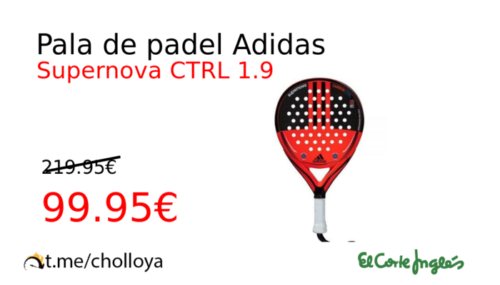 Pala de padel Adidas