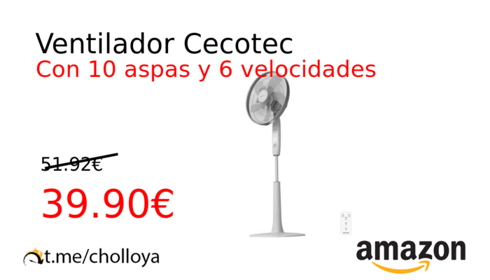 Ventilador Cecotec