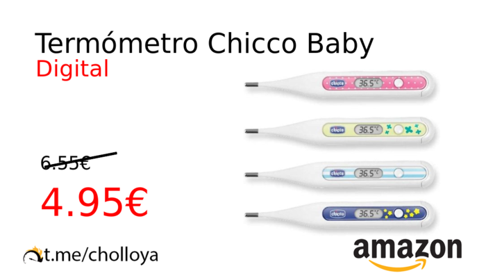 Termómetro Chicco Baby