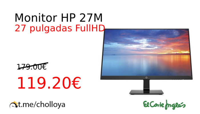 Monitor HP 27M