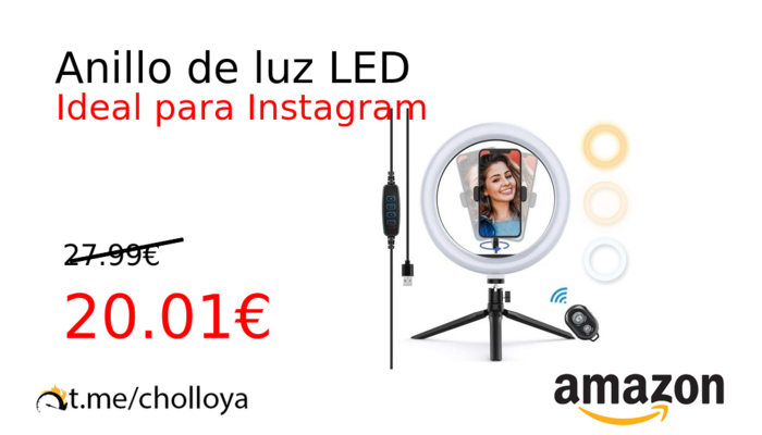 Anillo de luz LED