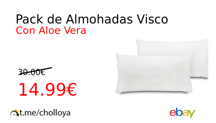 Pack de Almohadas Visco