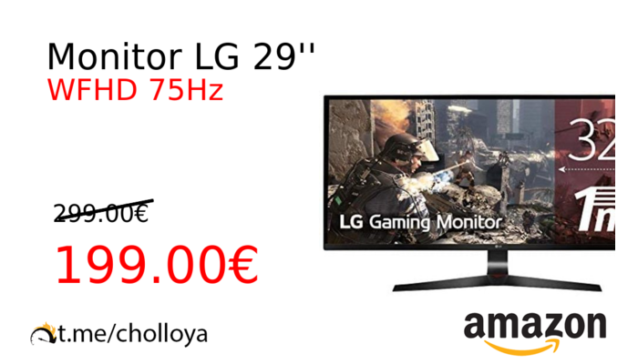 Monitor LG 29''