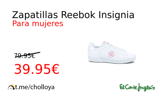 Zapatillas Reebok Insignia