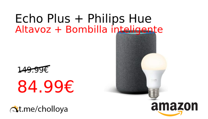 Echo Plus + Philips Hue