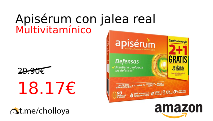 Apisérum con jalea real