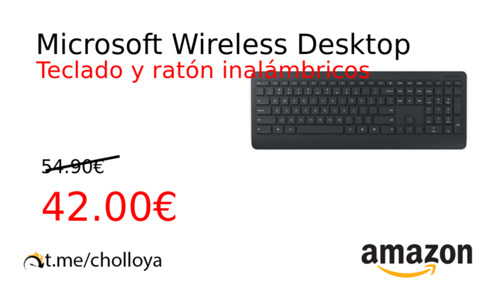 Microsoft Wireless Desktop