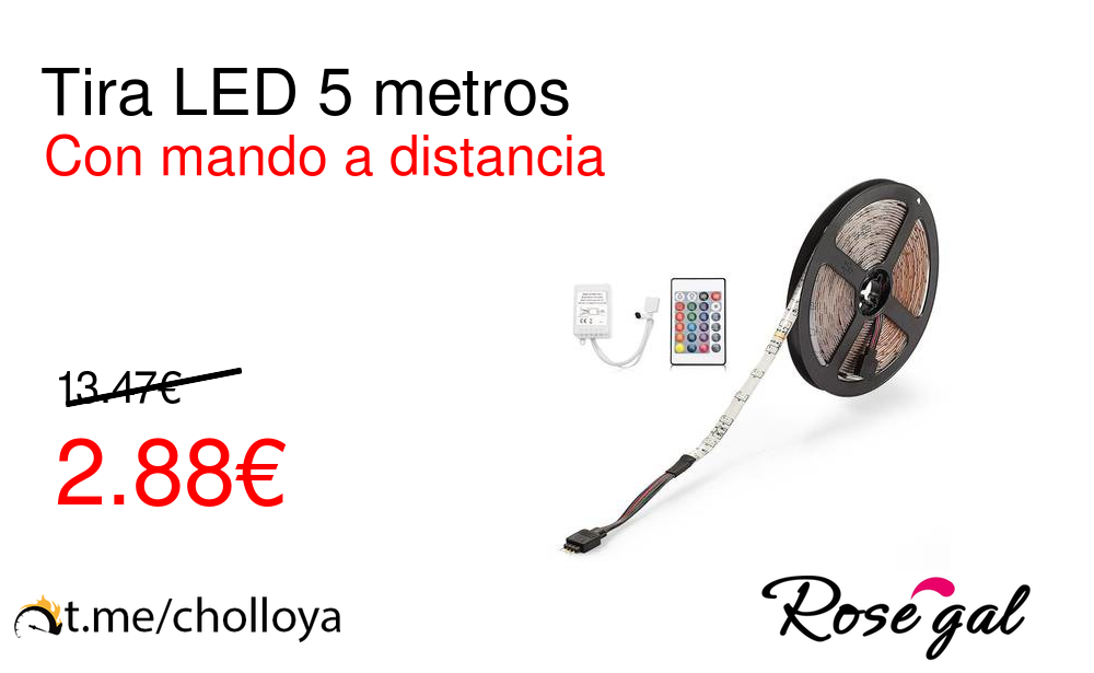 Tira LED 5 metros