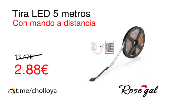 Tira LED 5 metros