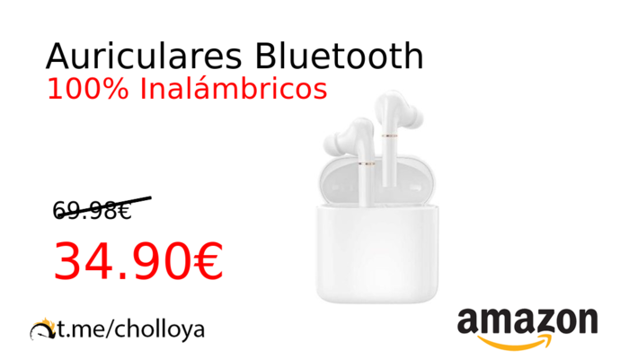 Auriculares Bluetooth