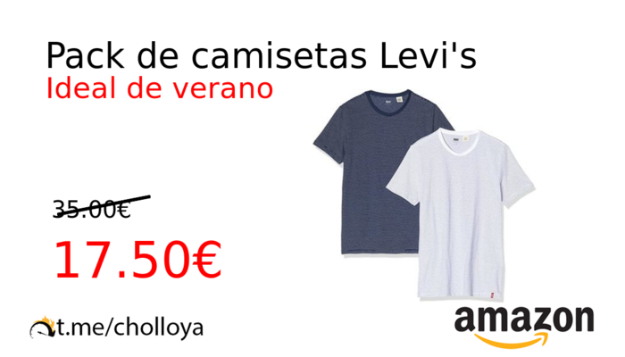 Pack de camisetas Levi's