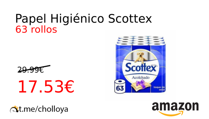 Papel Higiénico Scottex