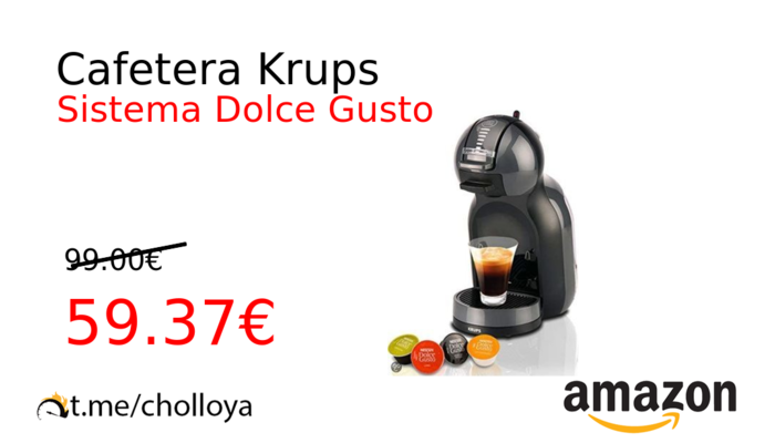 Cafetera Krups