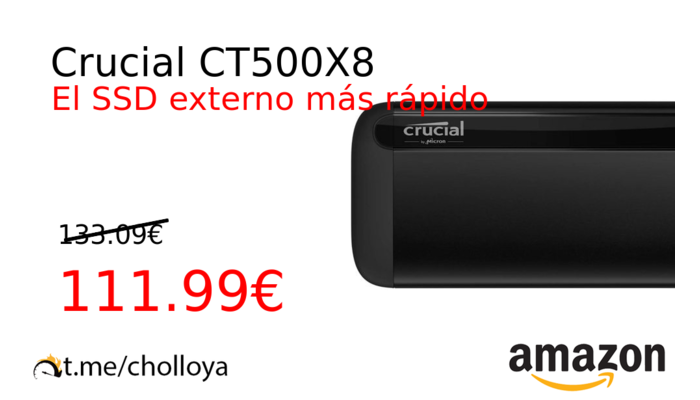 Crucial CT500X8