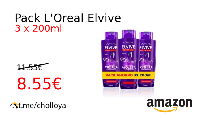 Pack L'Oreal Elvive