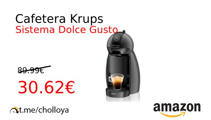 Cafetera Krups