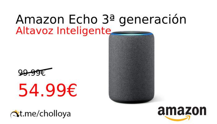 Amazon Echo 3ª generación