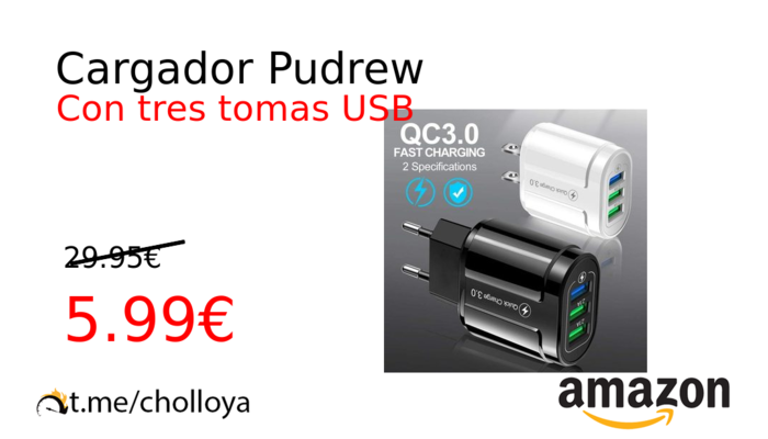 Cargador Pudrew