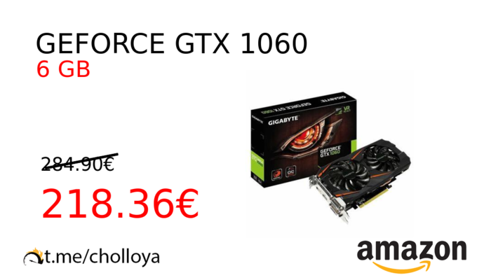 GEFORCE GTX 1060