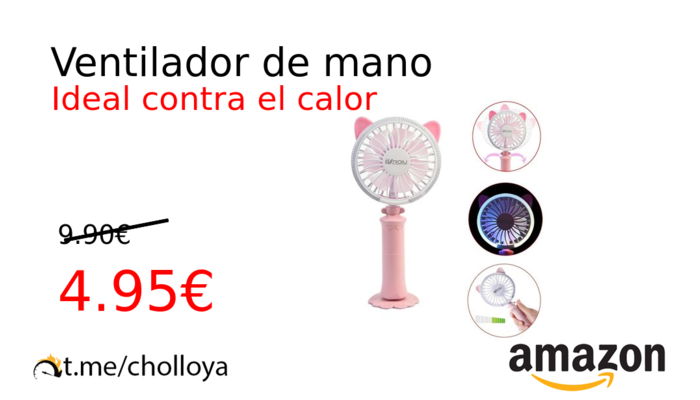 Ventilador de mano