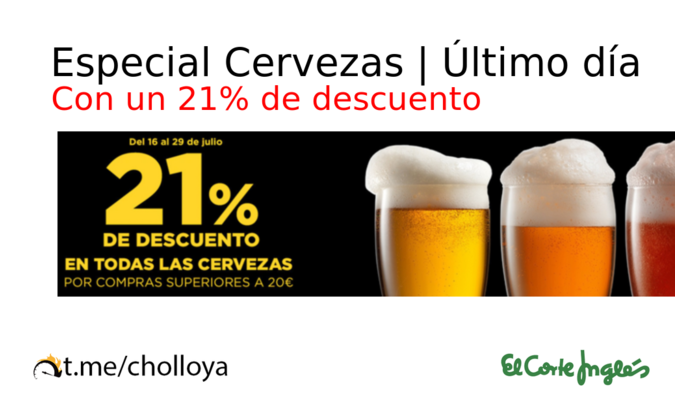 Especial Cervezas | Último día