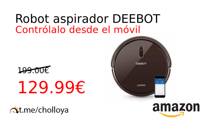 Robot aspirador DEEBOT