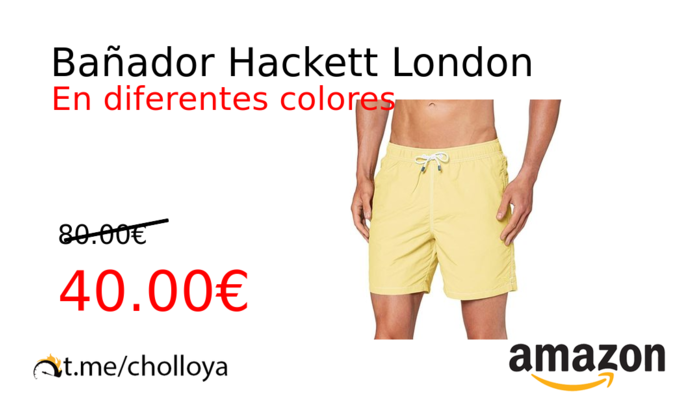 Bañador Hackett London