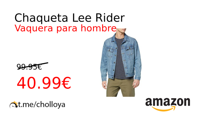 Chaqueta Lee Rider