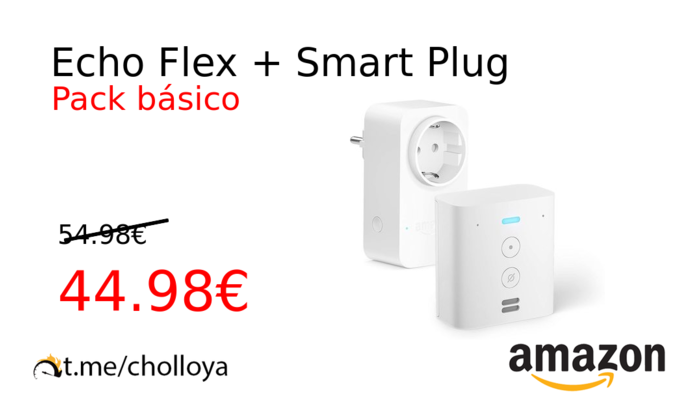 Echo Flex + Smart Plug
