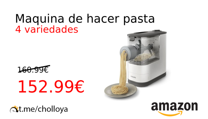 Maquina de hacer pasta