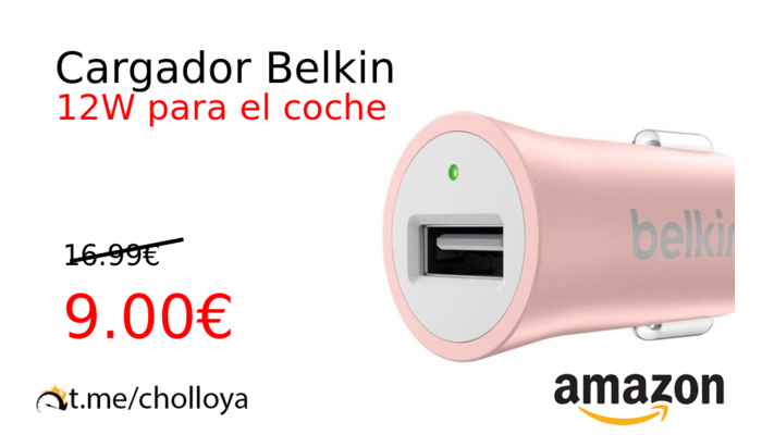 Cargador Belkin