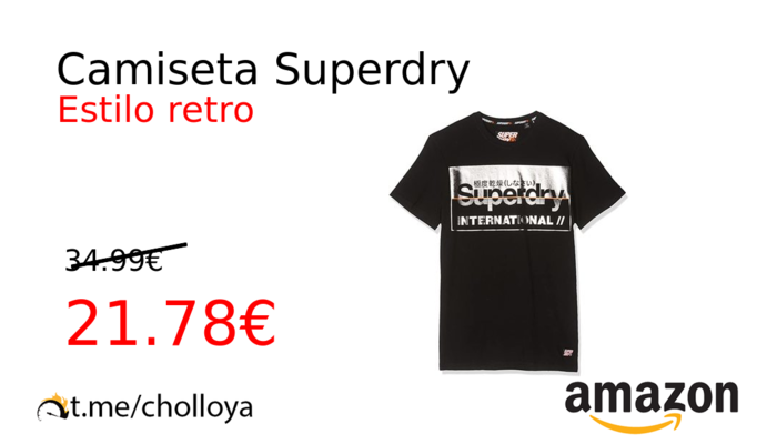 Camiseta Superdry