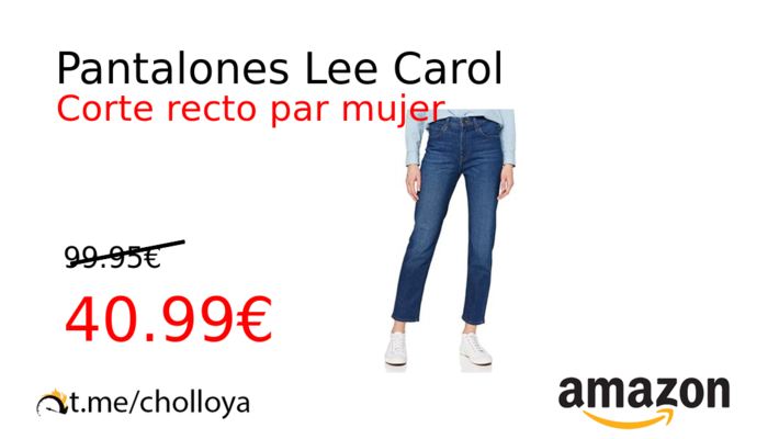 Pantalones Lee Carol