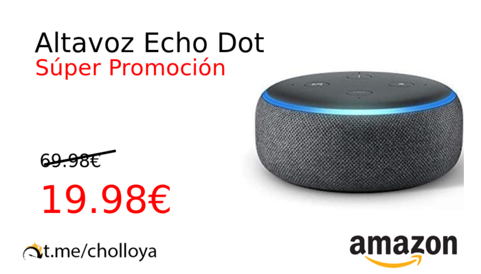 Altavoz Echo Dot