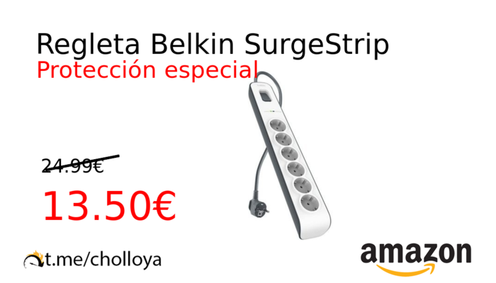 Regleta Belkin SurgeStrip