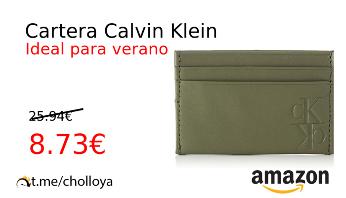 Cartera Calvin Klein