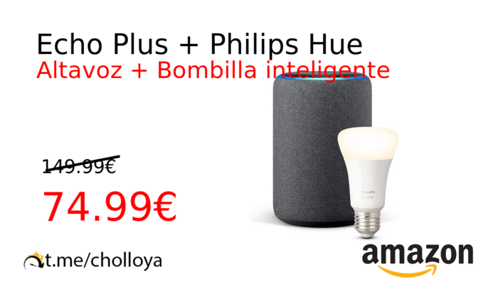 Echo Plus + Philips Hue