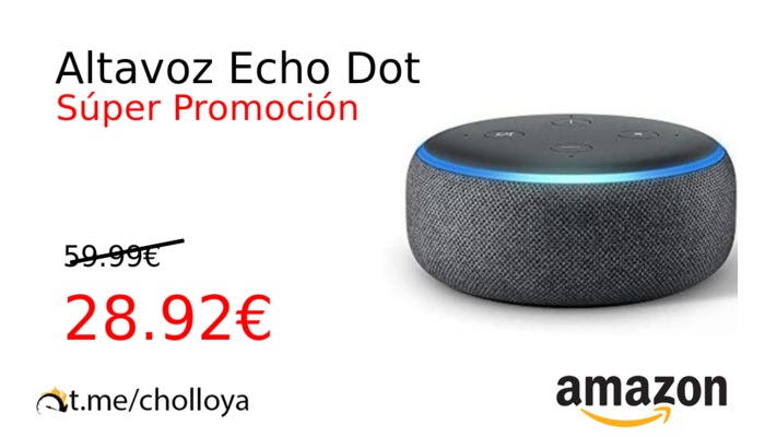 Altavoz Echo Dot