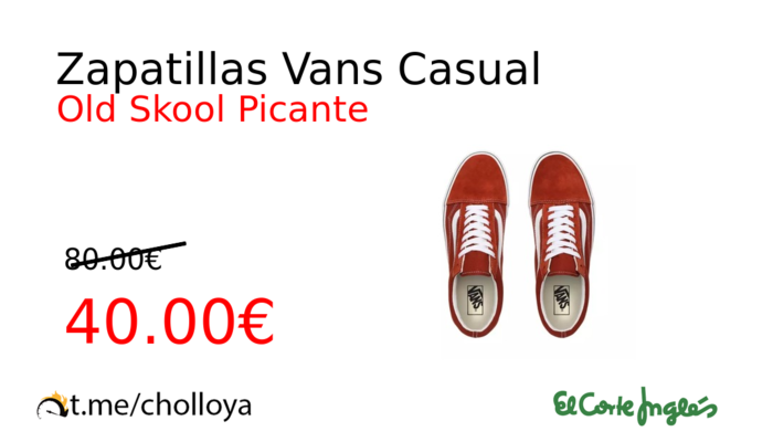 Zapatillas Vans Casual