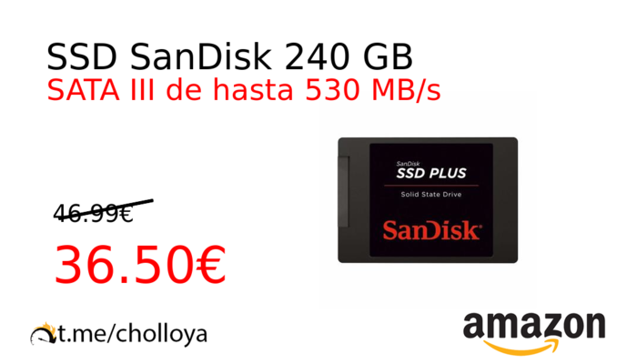SSD SanDisk 240 GB