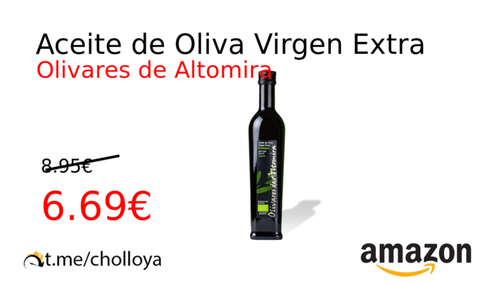 Aceite de Oliva Virgen Extra